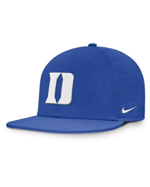 Nike Duke Blue Devils On-field Dugout True Performance Fitted Hat for men