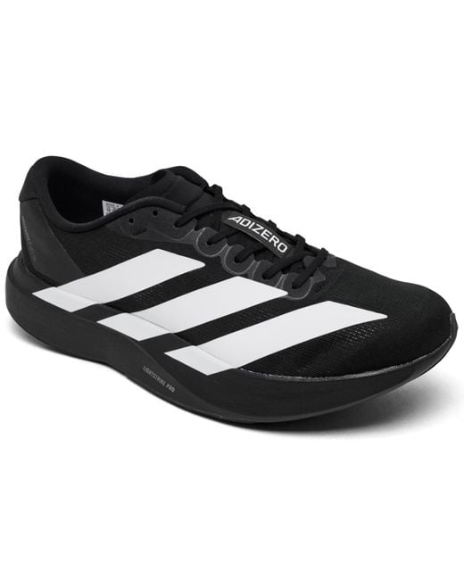 Adidas Black Adizero Evo Sl Running Sneakers From Finish Line for men