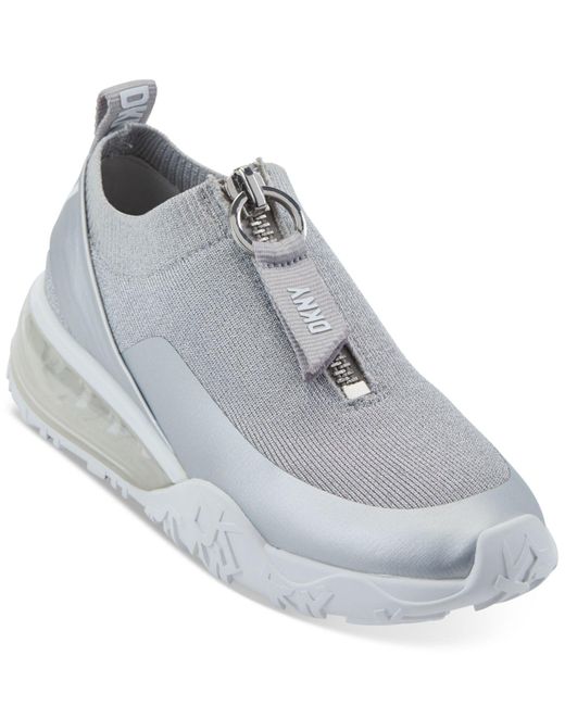 dkny women's kadia zip sneakers