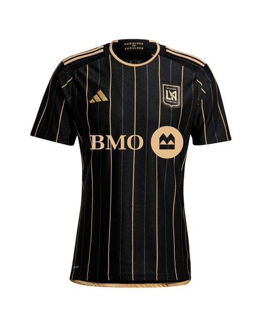 Adidas Black Carlos Vela Lafc 2024 Primary Replica Player Jersey for men