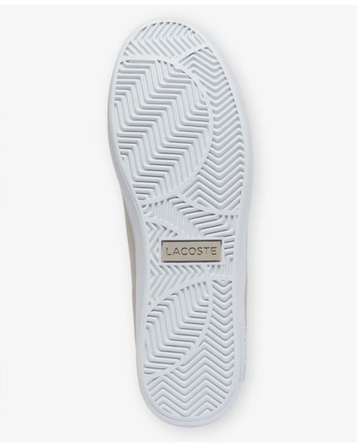 Lacoste Gray Round-toe Sneakers for men
