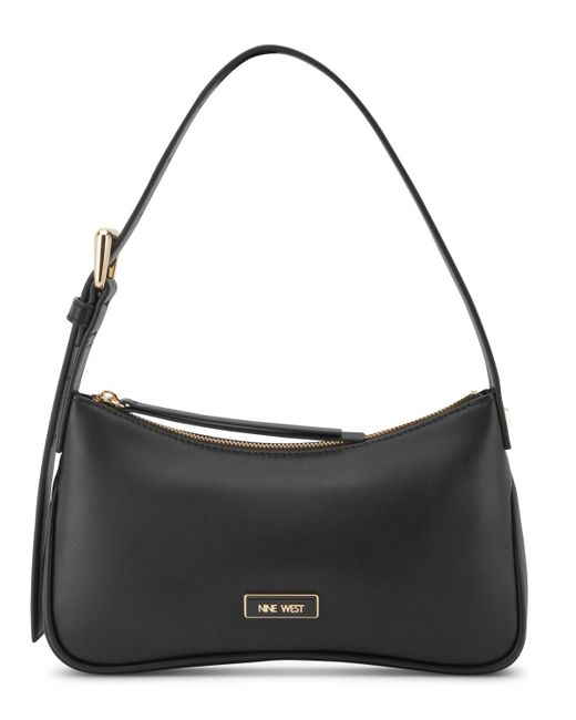 Nine West Black Adlee Medium Shoulder Bag