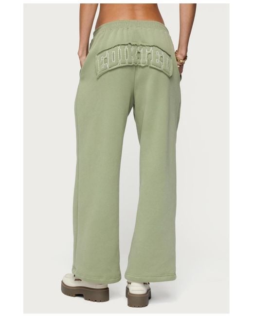 Edikted Green Forever Sweatpants