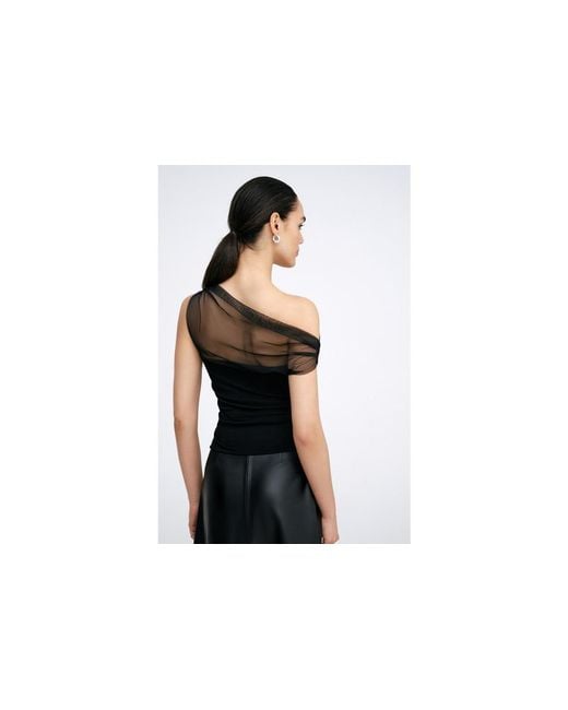 MARCELLA Black Cabrini Top
