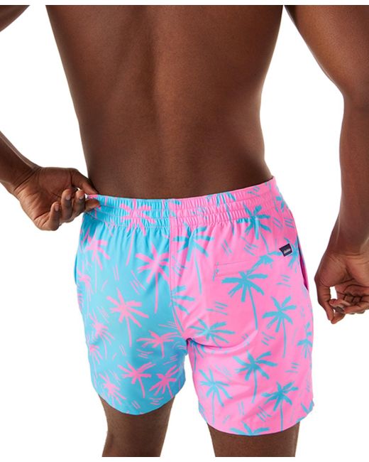 Chubbies Blue The Prince Of Prints Quick-dry 5-1/2" Swim Trunks for men