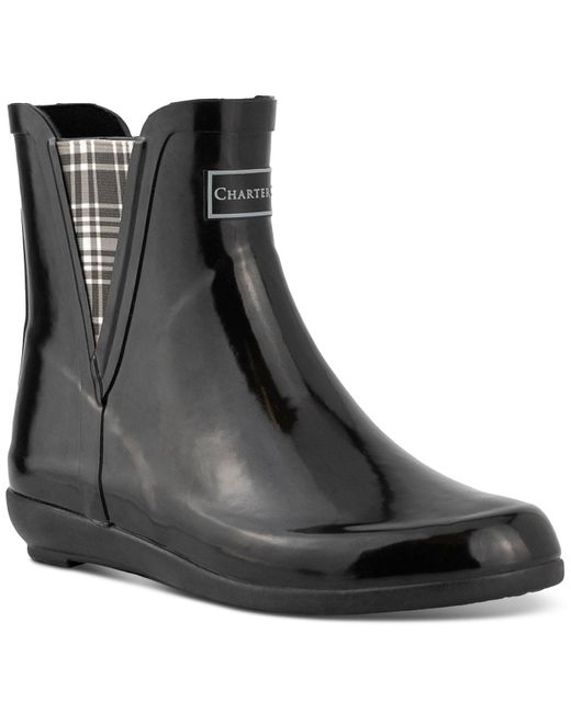Charter Club Cloudburst Rain Boots, Created For Macy's in Black Lyst
