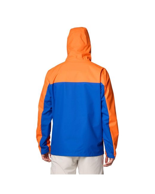 Columbia Orange Florida Gators Field Bound Omni-tech Full-zip Jacket for men