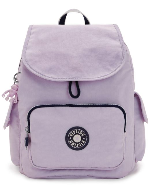 Kipling City Pack S Nylon Backpack in Purple Lyst
