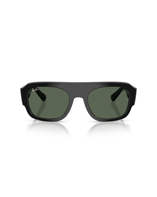 Ray-Ban Green Geometric Sunglasses