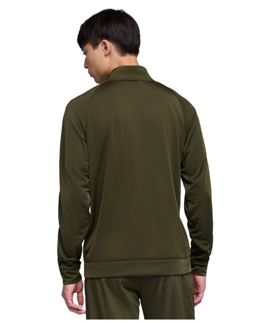 PUMA Green Piped Tricot Jacket for men