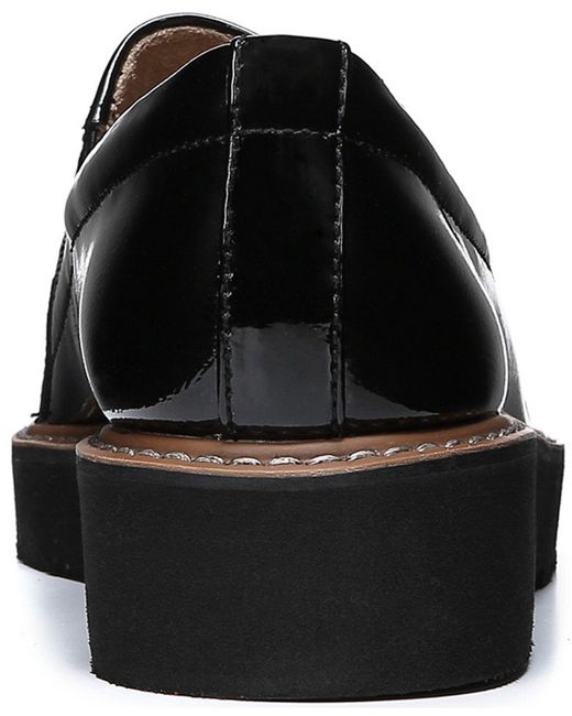 effie platform wedge loafer