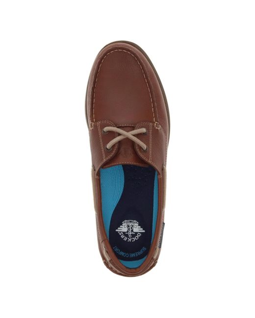 Dockers Brown Dennison Lace Up Shoe for men