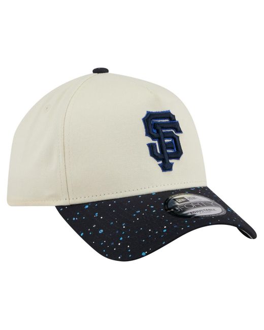 KTZ Blue San Francisco Giants Speckle A-frame 9forty Adjustable Hat for men