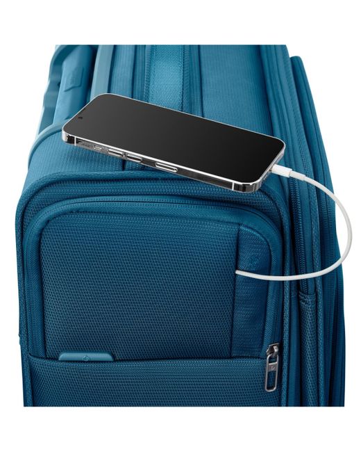 Samsonite Blue Airlift Carry On Spinner