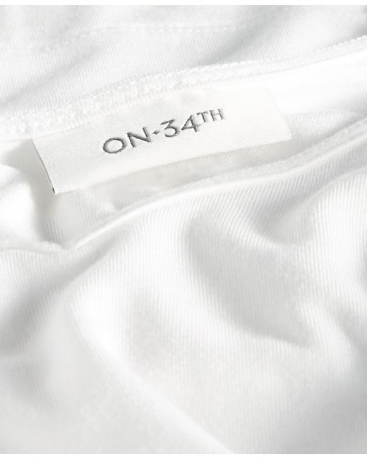 On 34th Black Modal Camisole