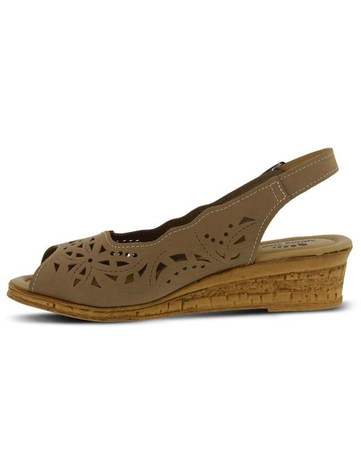 Spring Step Black Orella Slingbacks