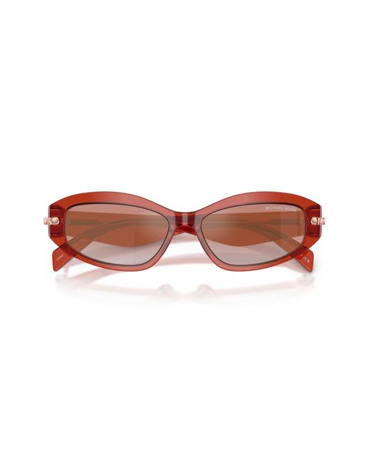 Michael Kors Pink Oval Sunglasses