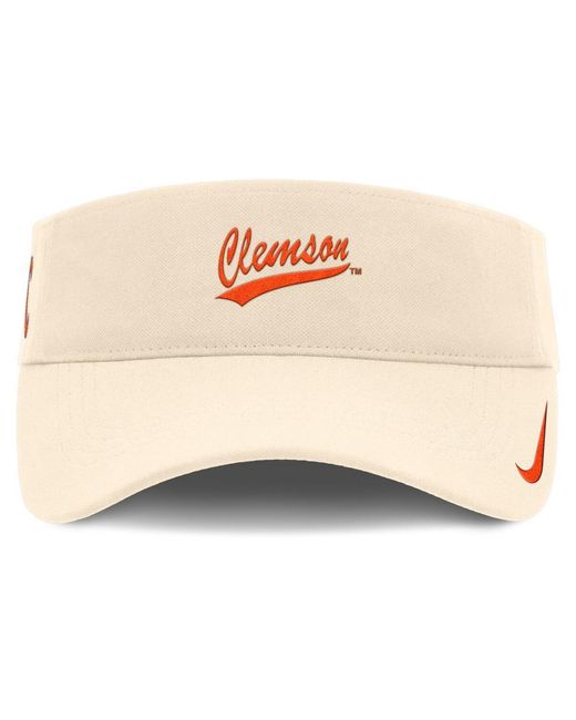 Nike Natural Ohio State Buckeyes Primetime Ace Adjustable Visor Hat for men
