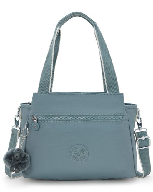 Kipling Elysia Small Satchel Bag In Blue Lyst