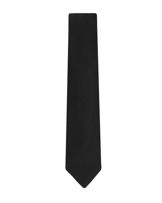 Tommy Hilfiger Black Stella Solid Tie for men