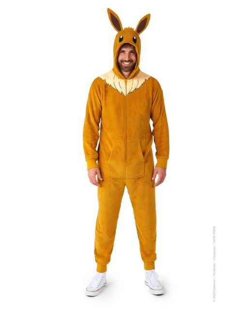 Opposuits Metallic Official Eevee Union Suit for men