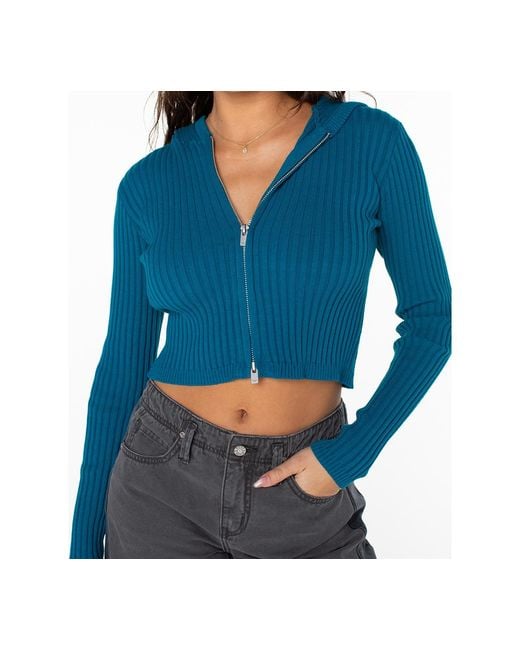 Roxy Blue Double Daze Long-sleeve Sweater