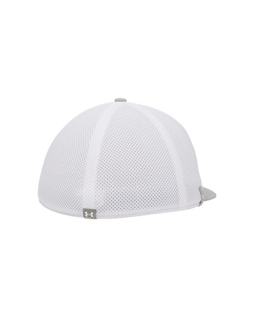 Under Armour White Patterned Logo Drive Hat for men