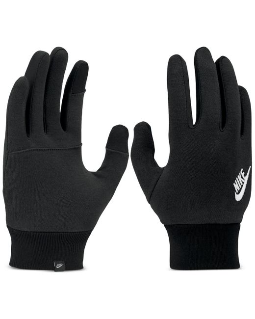 Nike White Big Kids Club Fleece 2.0 Tech-touch Gloves for men