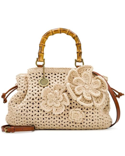 Patricia Nash Natural Cantinella Crochet Bag
