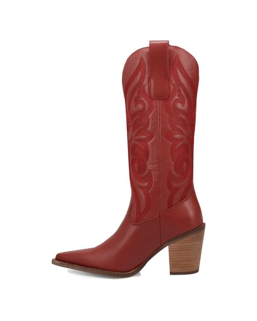 Dingo Red Hensley Leather Boot