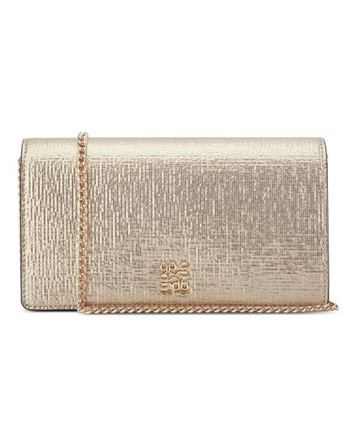 Nine West Natural Cramer Phone Case Small Crossbody Clutch Bag