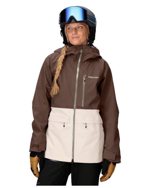 Marmot Brown Refuge Pro Ski Jacket