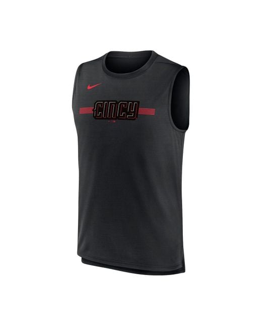 Men's Nike Gold Boston Red Sox City Connect Muscle Tank Top