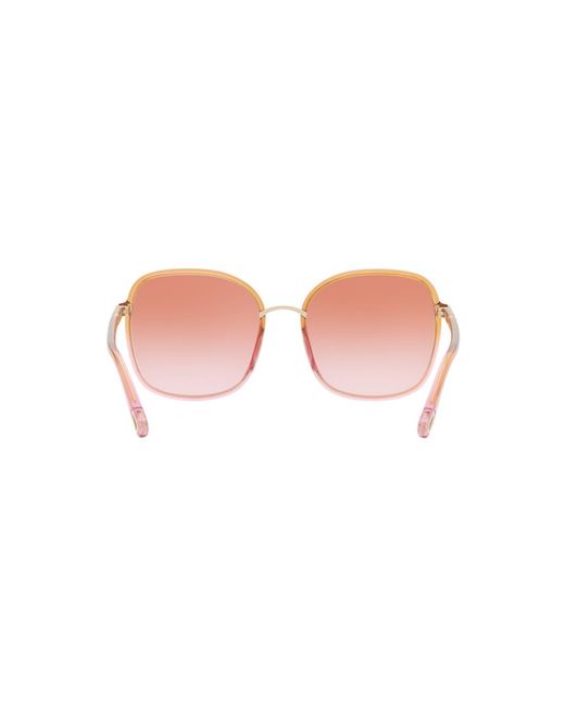 Chloé Pink Square Sunglasses