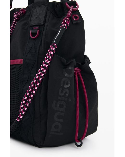 Desigual Black Medium Backpack