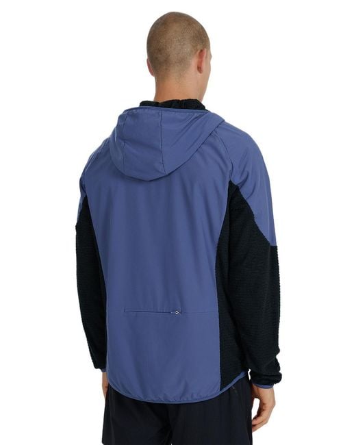 4F Blue Primaloft Active Trail Running Sweatshirt for men