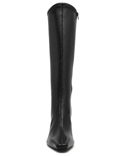 Steve Madden Flute Wide-calf Knee-high Dress Boots in Black | Lyst