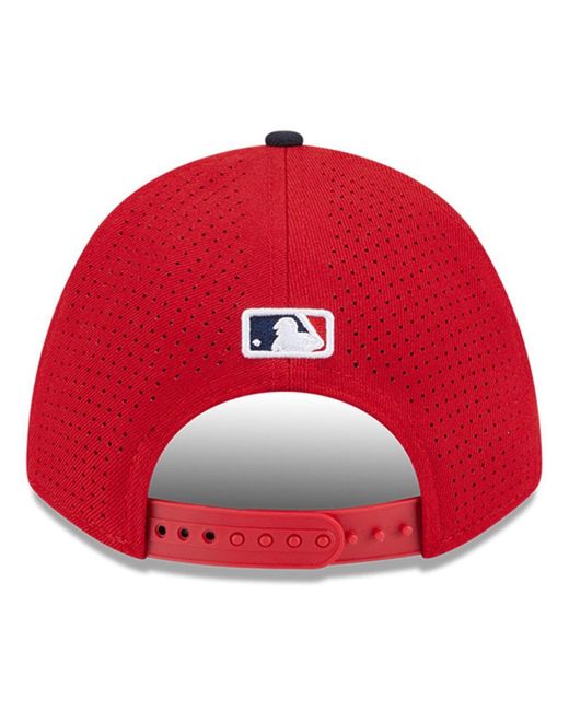 KTZ Red/navy St. Louis Cardinals 2025 Mlb All-star Game 9forty M-crown Adjustable Hat for men
