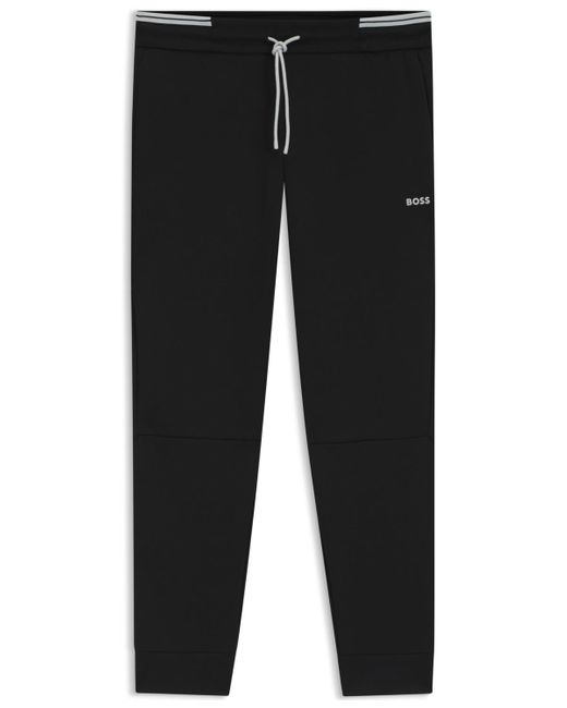 Boss Black Boss By Cotton-blend Tracksuit Bottoms for men