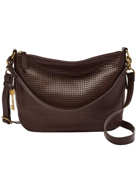 Fossil Jolie Crossbody in Brown Lyst