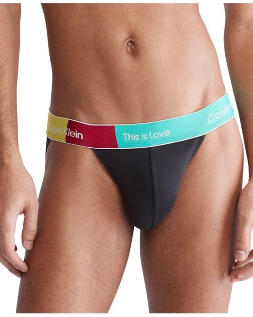 Calvin Klein Pride This Is Love Sport Briefs Underwear in Blue for Men |  Lyst