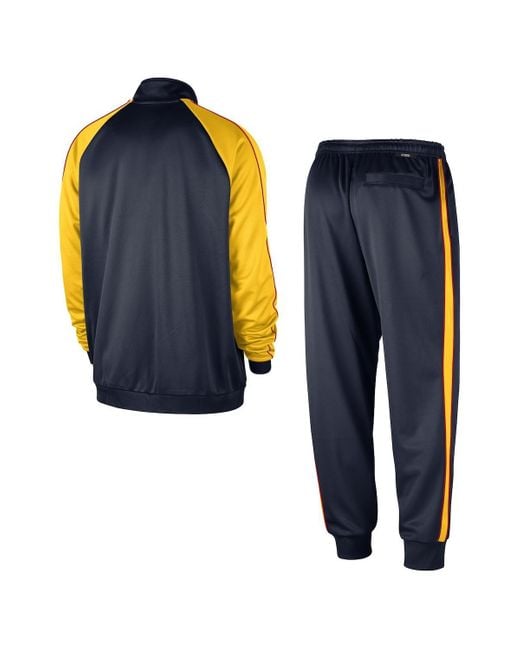 Nike Blue 2-piece Golden State Warriors 2024/25 City Edition Lightweight Full-zip Jacket And Pants Set for men