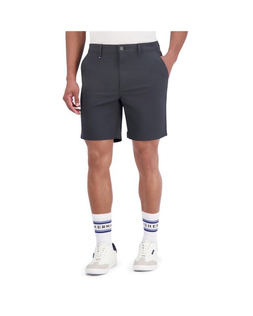 Ben Sherman Blue Golf 4-way Stretch Tech Shorts for men