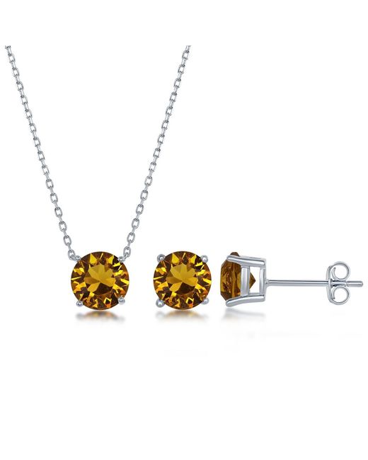 Simona Metallic Sterling Silver