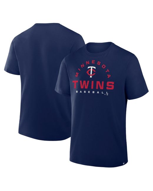 Fanatics Blue Minnesota Twins Clubhouse Legacy Primary Play T-shirt for men