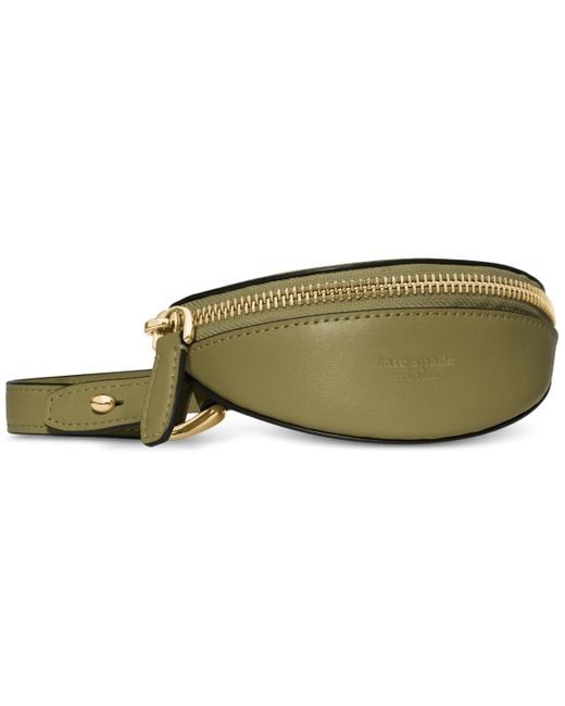 Kate Spade Green Duo Small Pebbled Leather Crossbody Bag
