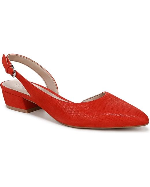 Naturalizer Red Banks Pointed Toe Slingbacks