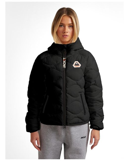 Jacket Black Orb1t Hooded Jacket