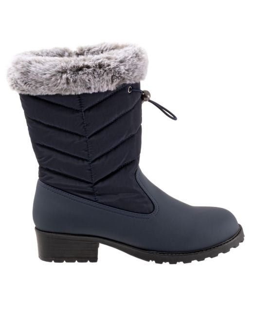 Trotters Blue Bryce Boot