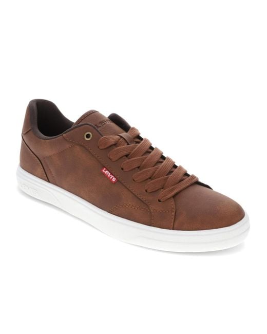 Levi s Carter Nb Low Top Sneaker in Brown for Men Lyst